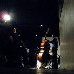 warming up at the stone