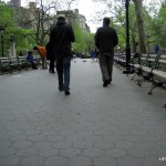 afternoon walk in the village