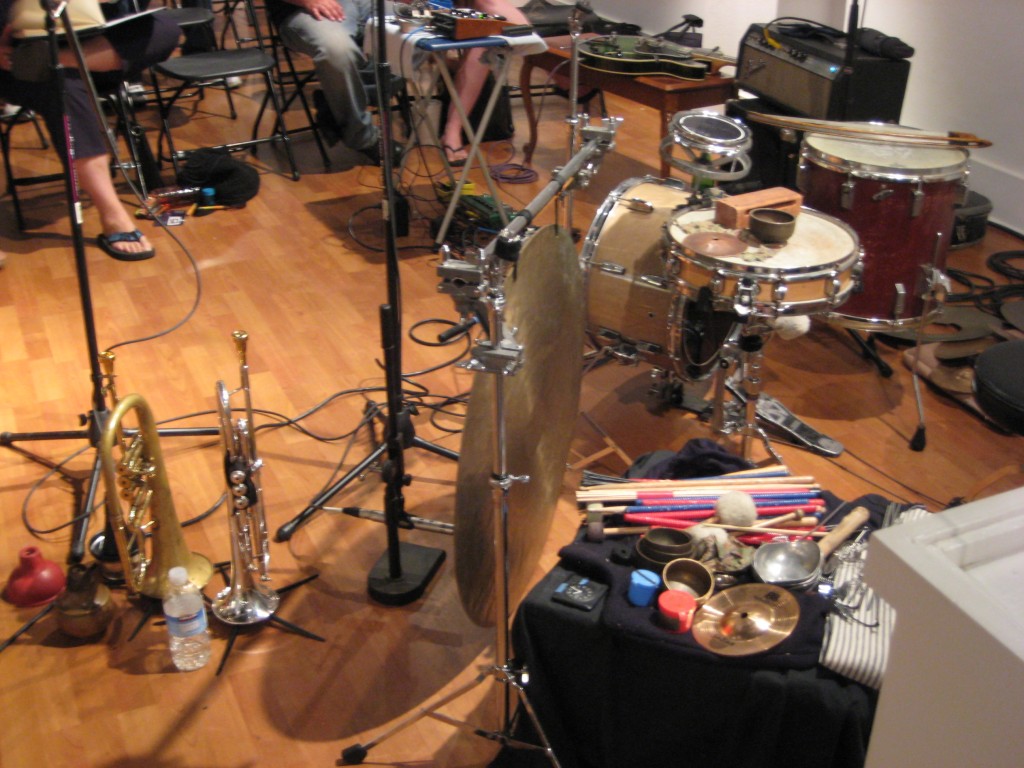 trumpet / percussion / guitar